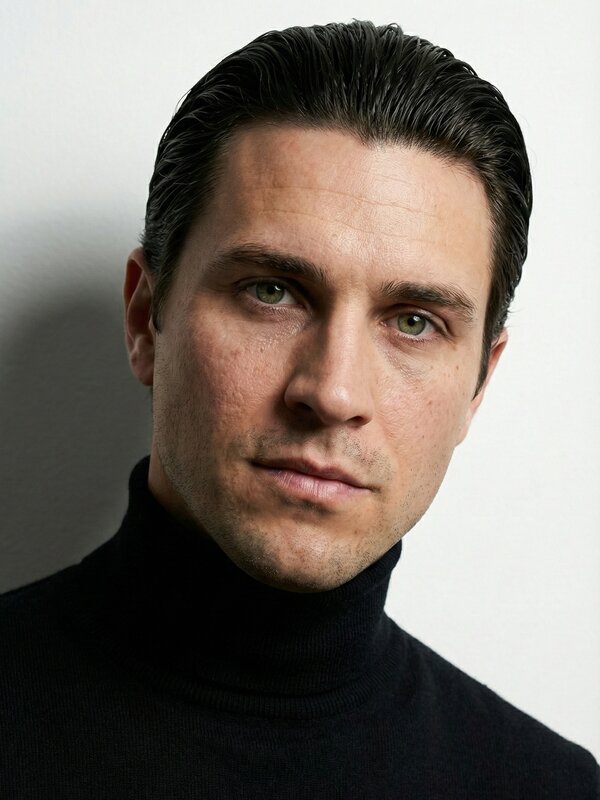 Creative Turtleneck male headshot