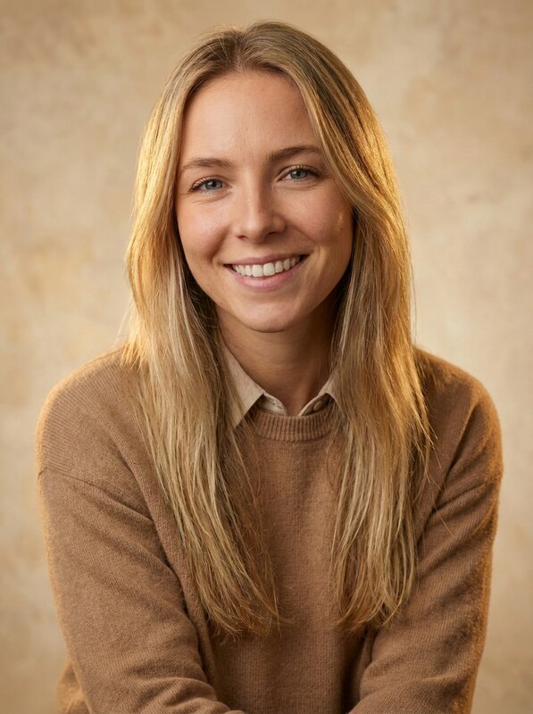 Warm Studio female headshot